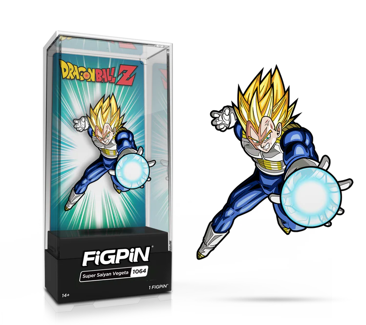 SUPER SAIYAN VEGETA 1064 FIGPIN