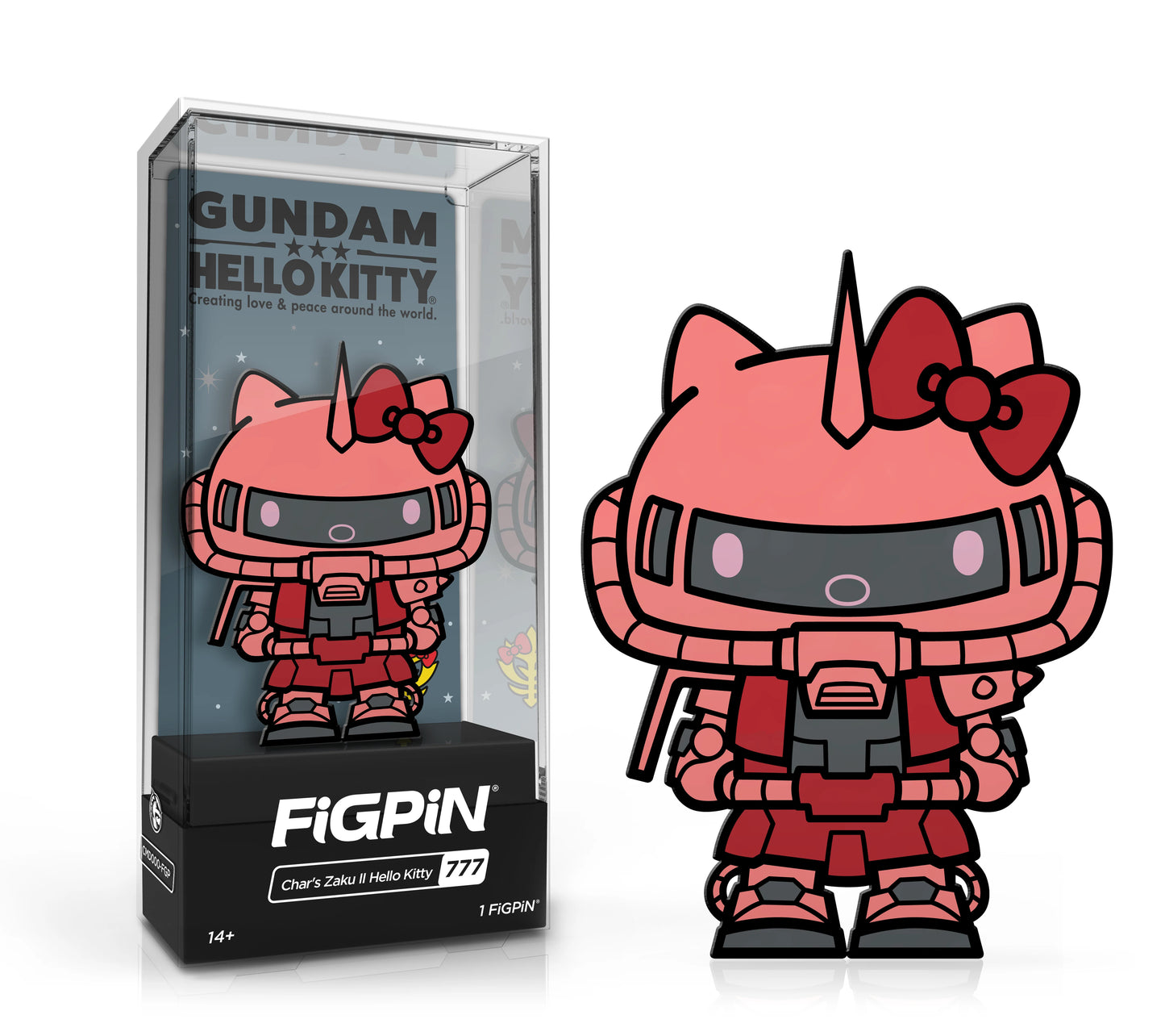 Char's Zaku II Hello Kitty 777 FiGPiN