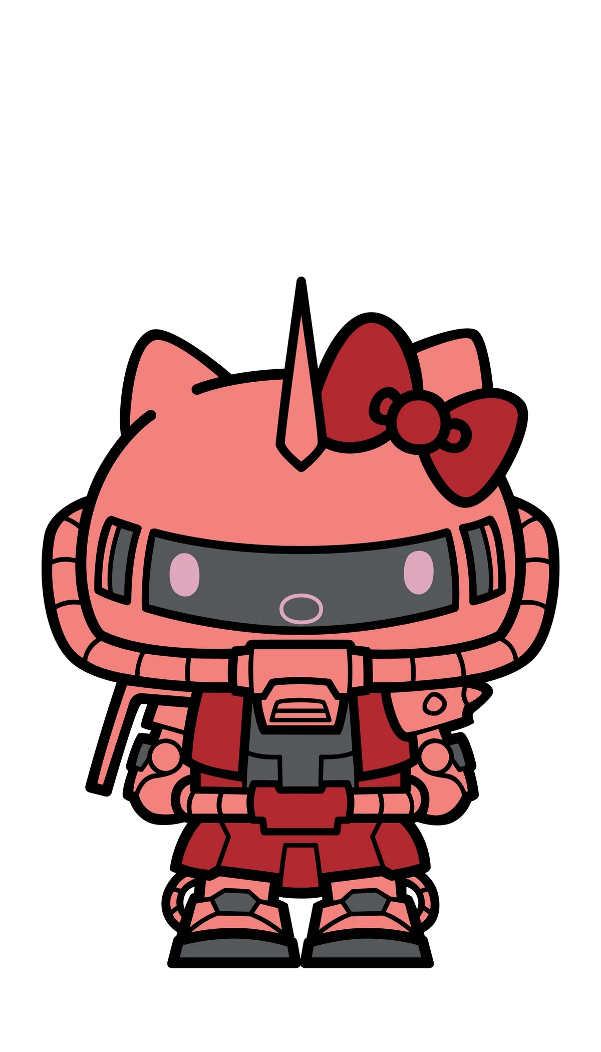 Char's Zaku II Hello Kitty 777 FiGPiN