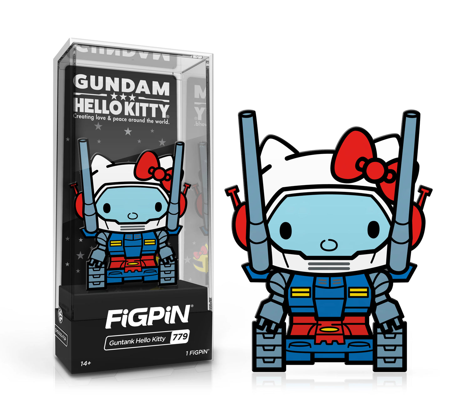 GUNTANK HELLO KITTY 779 FIGPIN