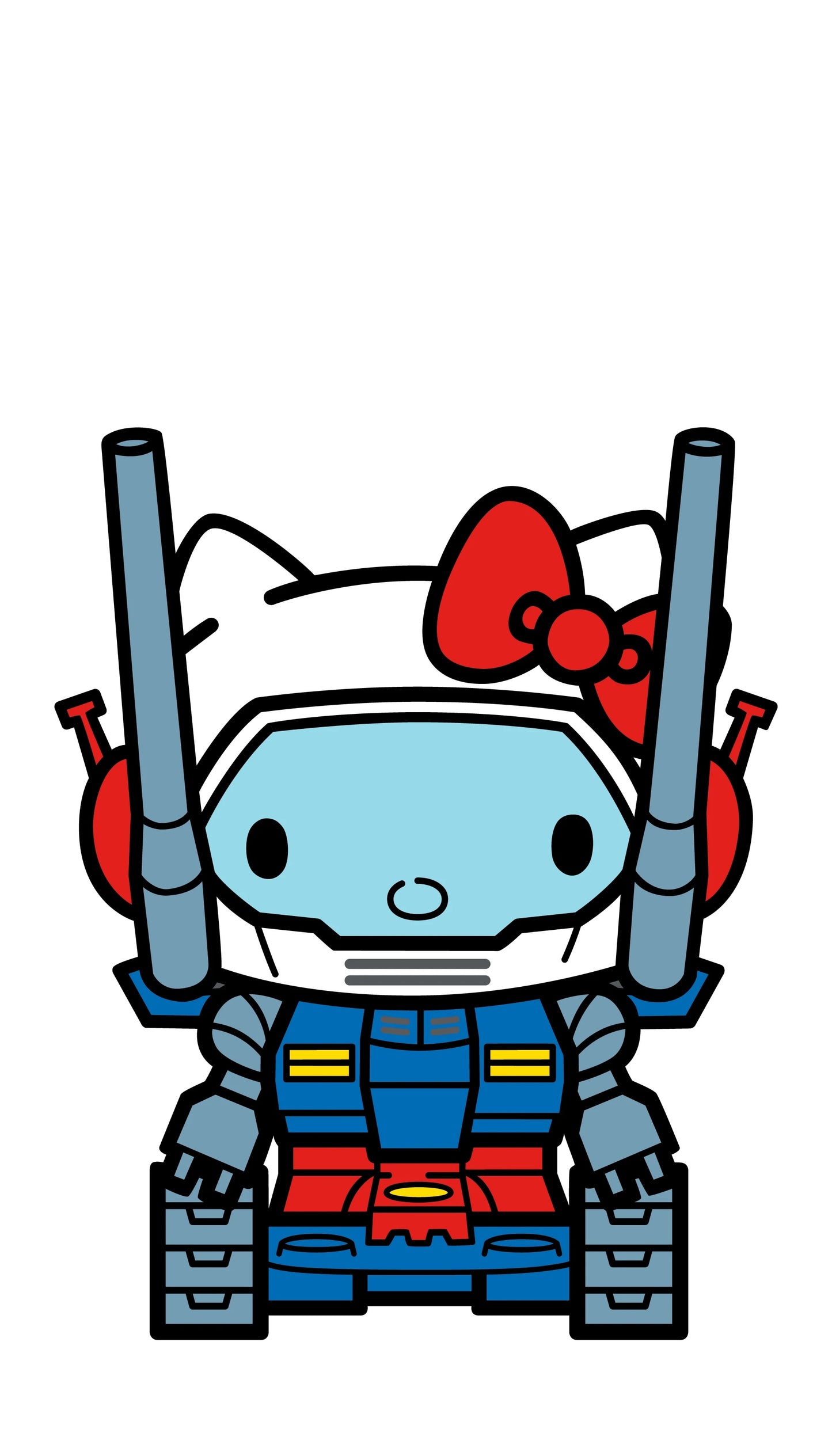 GUNTANK HELLO KITTY 779 FIGPIN