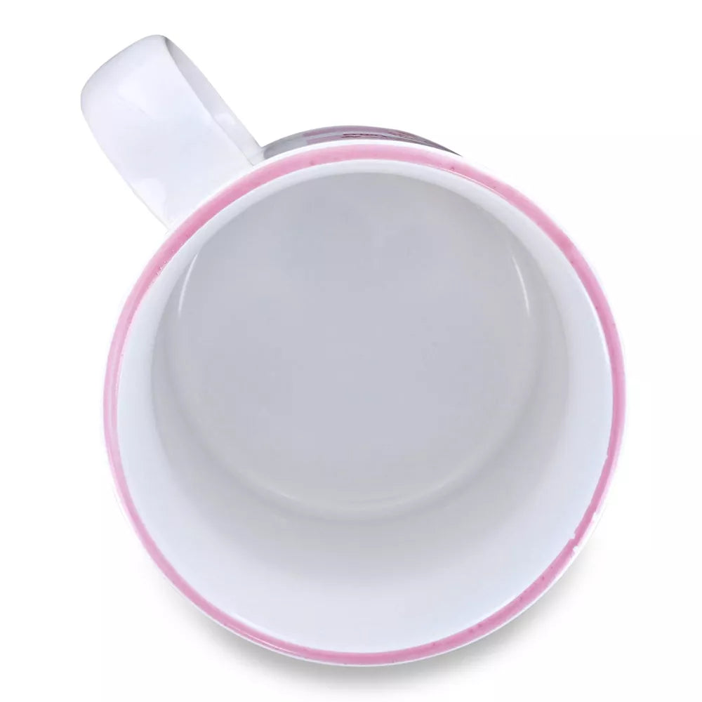 HELLO KITTY MILK BOTTLE TOSS 20OZ CERAMIC CAMPER MUG