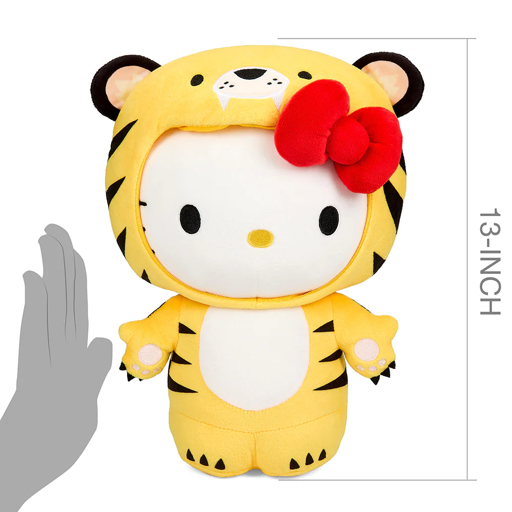 HELLO KITTY YEAR OF THE TIGER 13" INTERACTIVE PLUSH (WITHOUT JACKET)