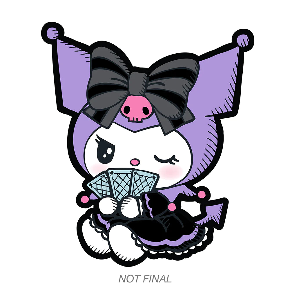 HELLO KITTY AND FRIENDS DELUXE KUROMI FORTUNE ENAMEL PINS *BLIND BOX*