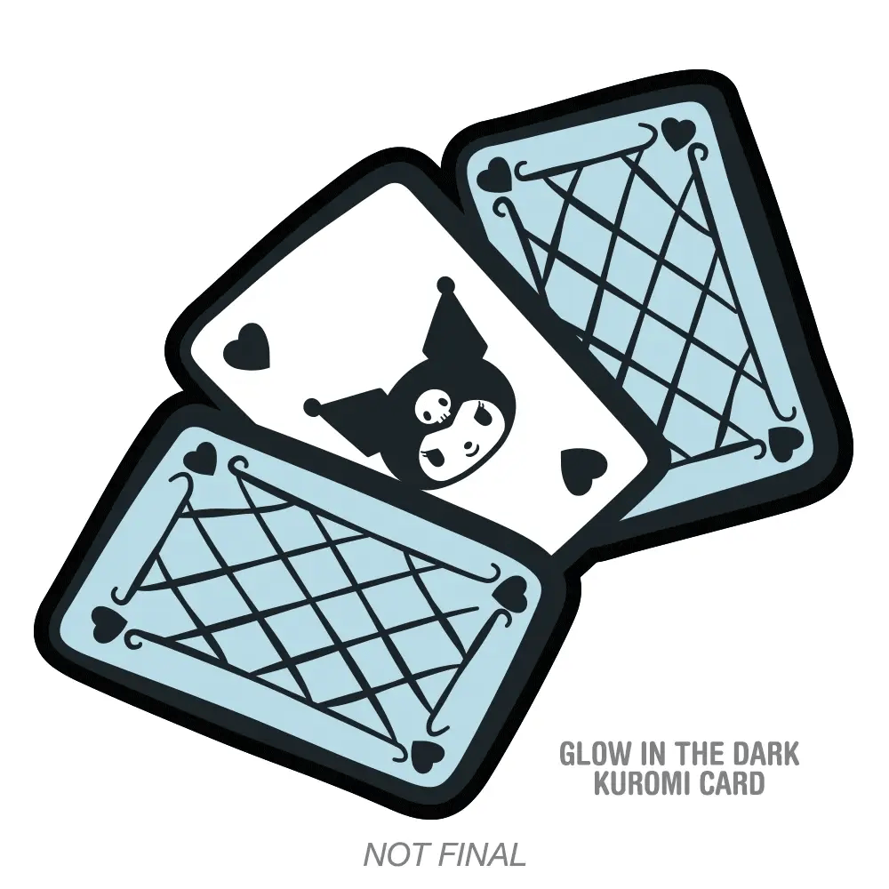 HELLO KITTY AND FRIENDS DELUXE KUROMI FORTUNE ENAMEL PINS *BLIND BOX*