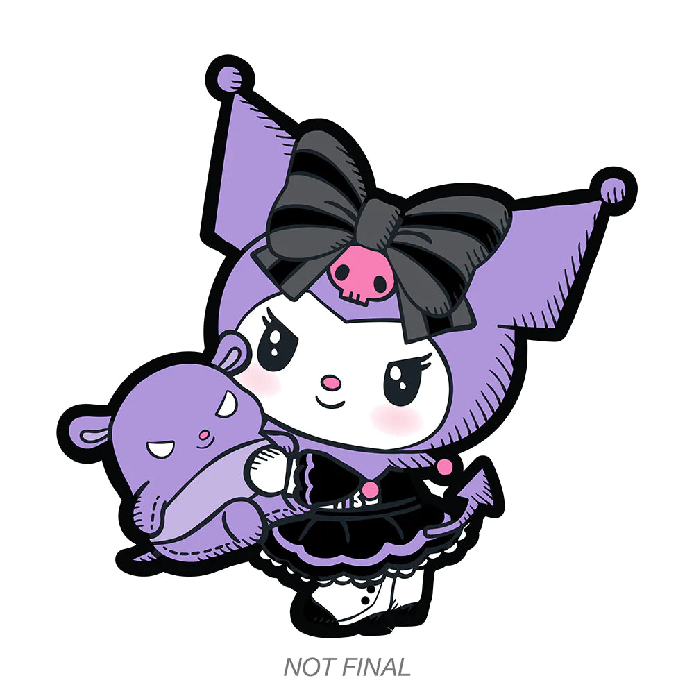 HELLO KITTY AND FRIENDS DELUXE KUROMI FORTUNE ENAMEL PINS *BLIND BOX*