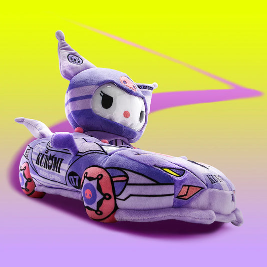 HELLO KITTY® AND FRIENDS TOKYO SPEED RACER KUROMI 13" INTERACTIVE PLUSH