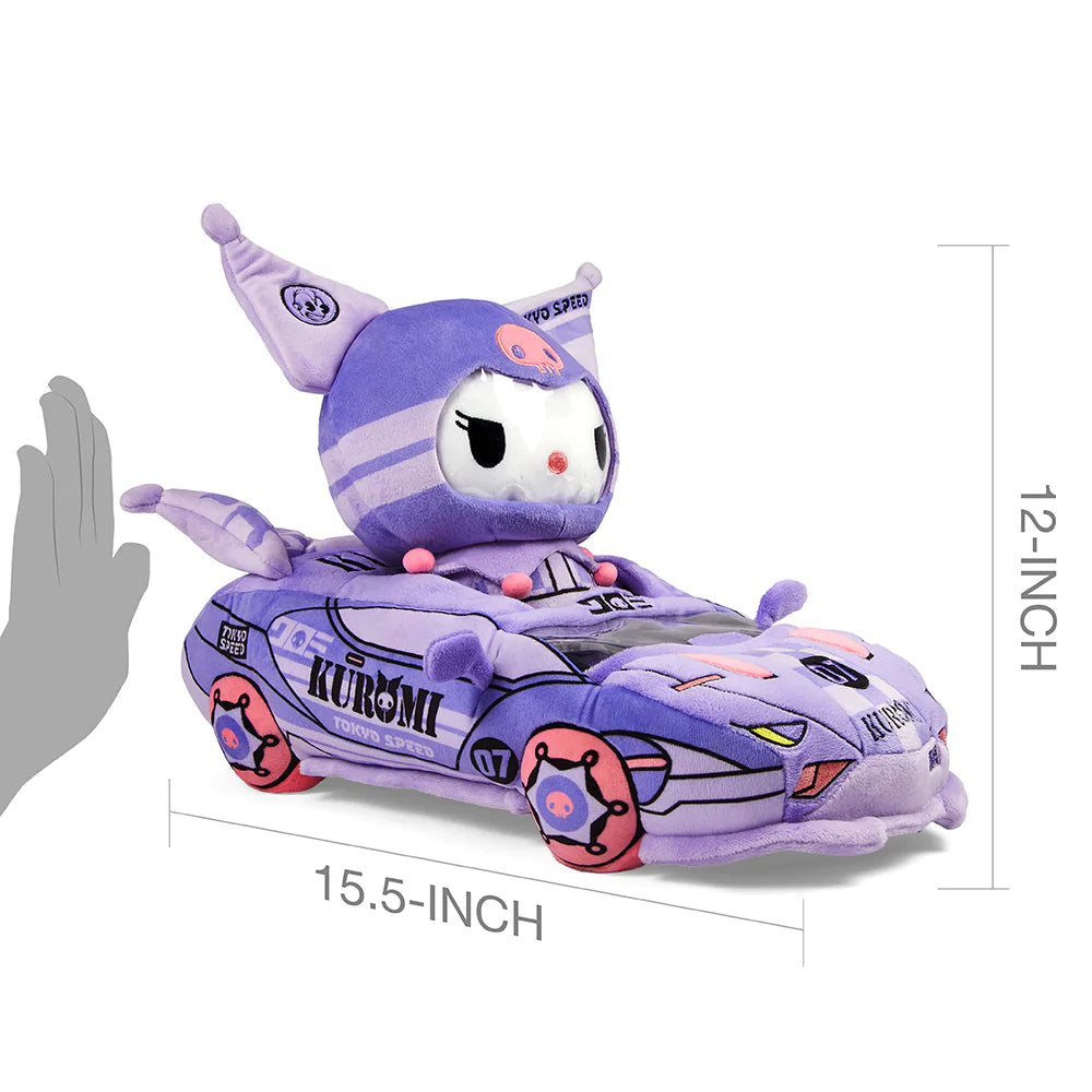HELLO KITTY® AND FRIENDS TOKYO SPEED RACER KUROMI 13" INTERACTIVE PLUSH