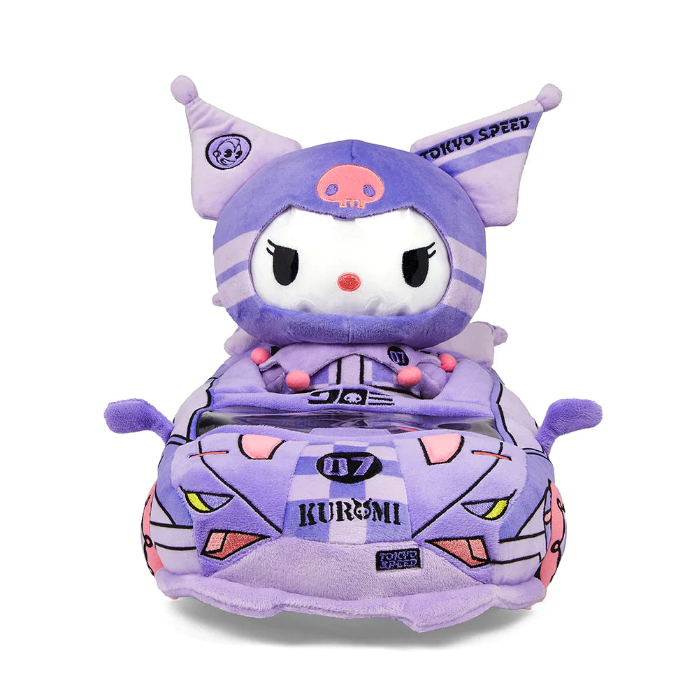 HELLO KITTY® AND FRIENDS TOKYO SPEED RACER KUROMI 13" INTERACTIVE PLUSH