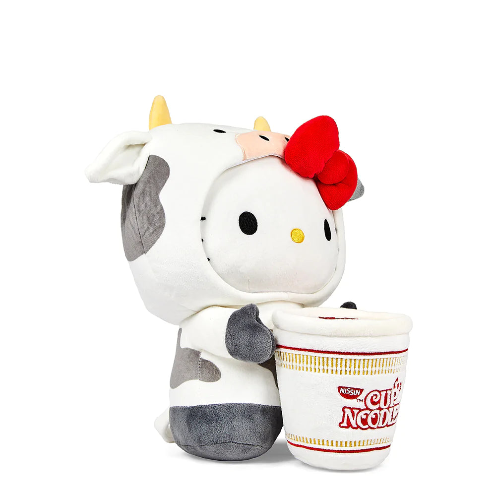 CUP NOODLES & HELLO KITTY BEEF CUP 16" INTERACTIVE PLUSH