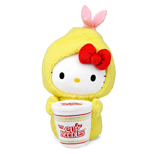 NISSIN CUP NOODLES X HELLO KITTY TEMPURA CUP 16" INTERACTIVE PLUSH