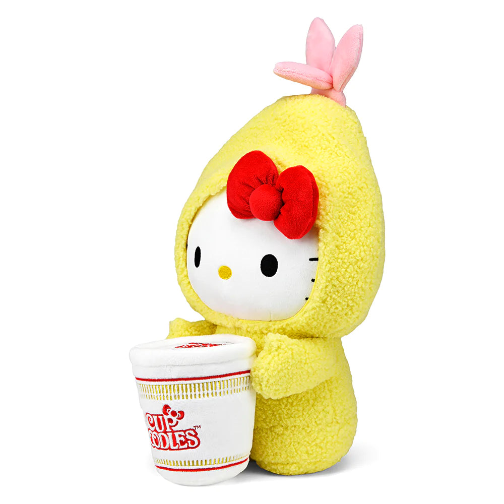 NISSIN CUP NOODLES X HELLO KITTY TEMPURA CUP 16" INTERACTIVE PLUSH
