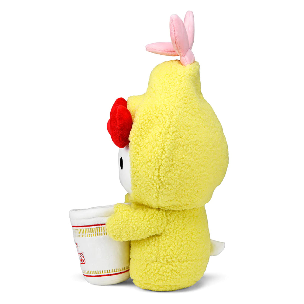 NISSIN CUP NOODLES X HELLO KITTY TEMPURA CUP 16" INTERACTIVE PLUSH