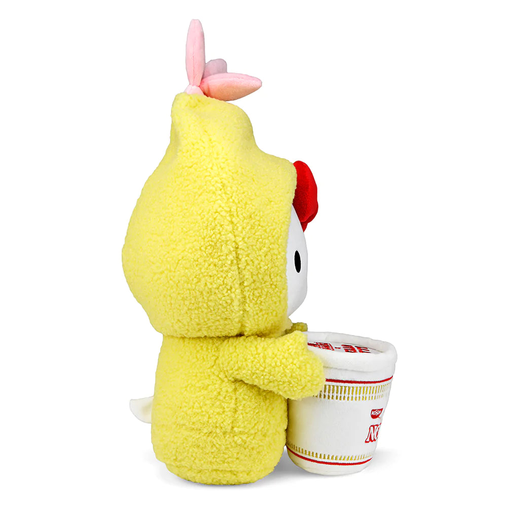 NISSIN CUP NOODLES X HELLO KITTY TEMPURA CUP 16" INTERACTIVE PLUSH
