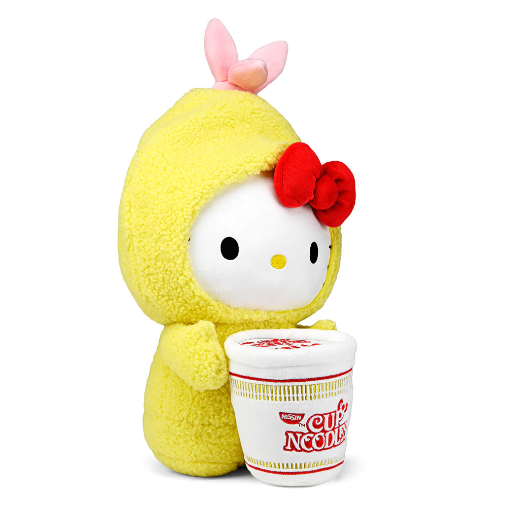 NISSIN CUP NOODLES X HELLO KITTY TEMPURA CUP 16" INTERACTIVE PLUSH