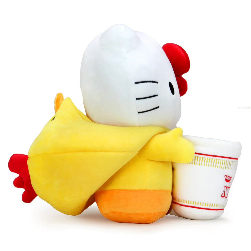 Nissin Cup Noodles x Hello Kitty Chicken Cup Medium Plush