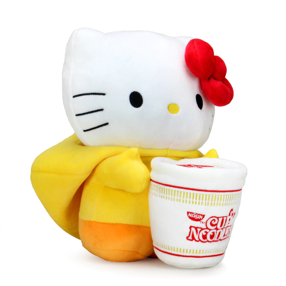 Nissin Cup Noodles x Hello Kitty Chicken Cup Medium Plush