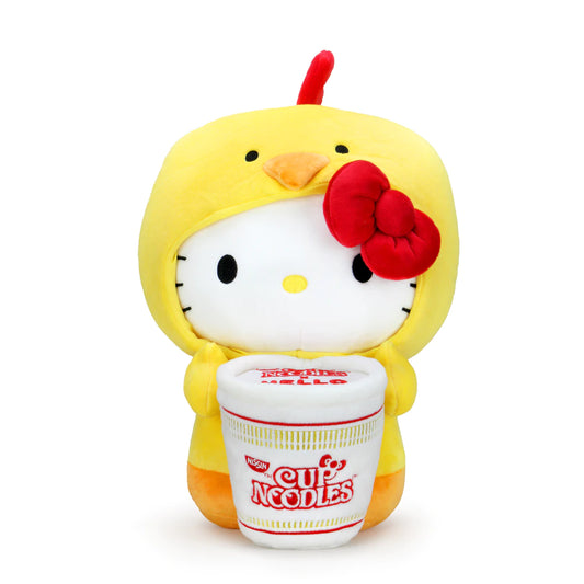 Nissin Cup Noodles x Hello Kitty Chicken Cup Medium Plush