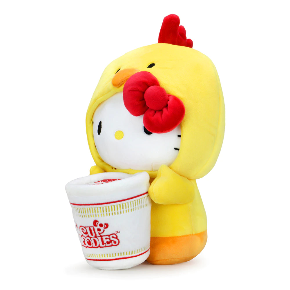 Nissin Cup Noodles x Hello Kitty Chicken Cup Medium Plush