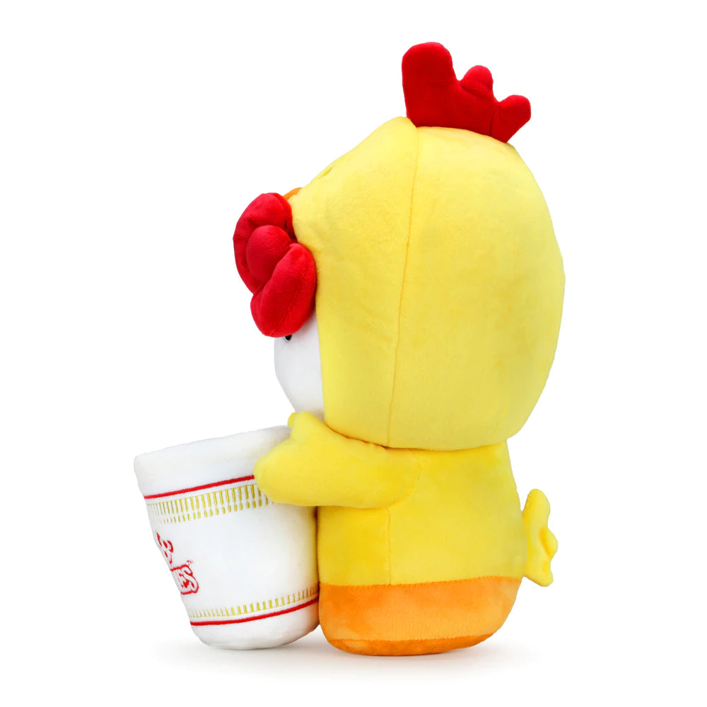 Nissin Cup Noodles x Hello Kitty Chicken Cup Medium Plush
