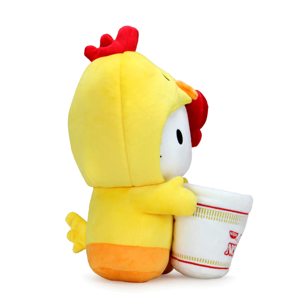 Nissin Cup Noodles x Hello Kitty Chicken Cup Medium Plush