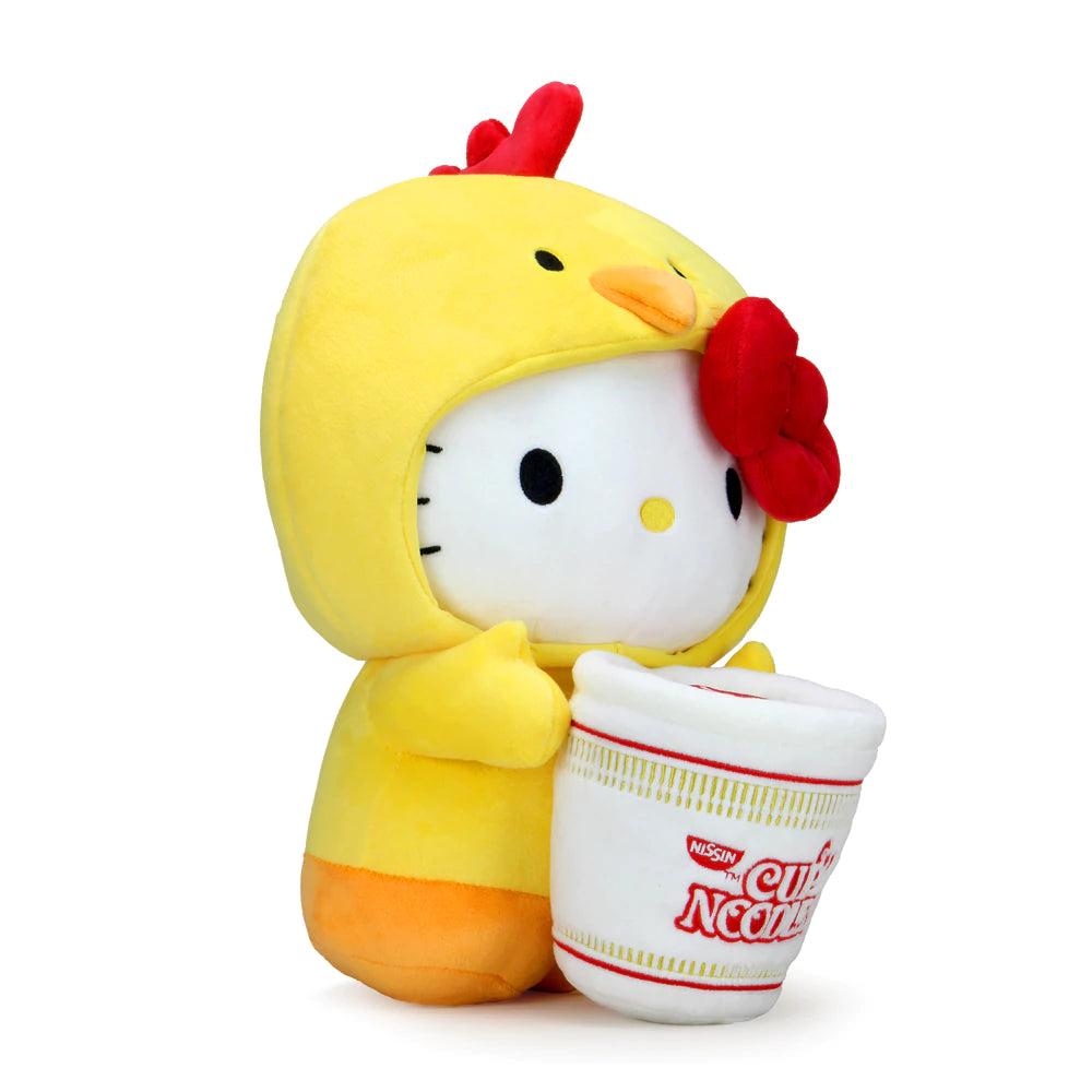 Nissin Cup Noodles x Hello Kitty Chicken Cup Medium Plush
