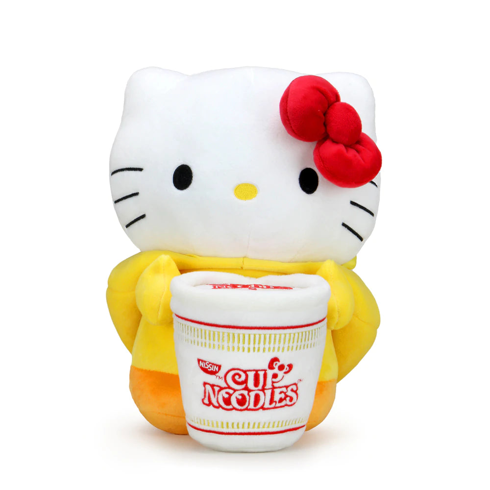Nissin Cup Noodles x Hello Kitty Chicken Cup Medium Plush