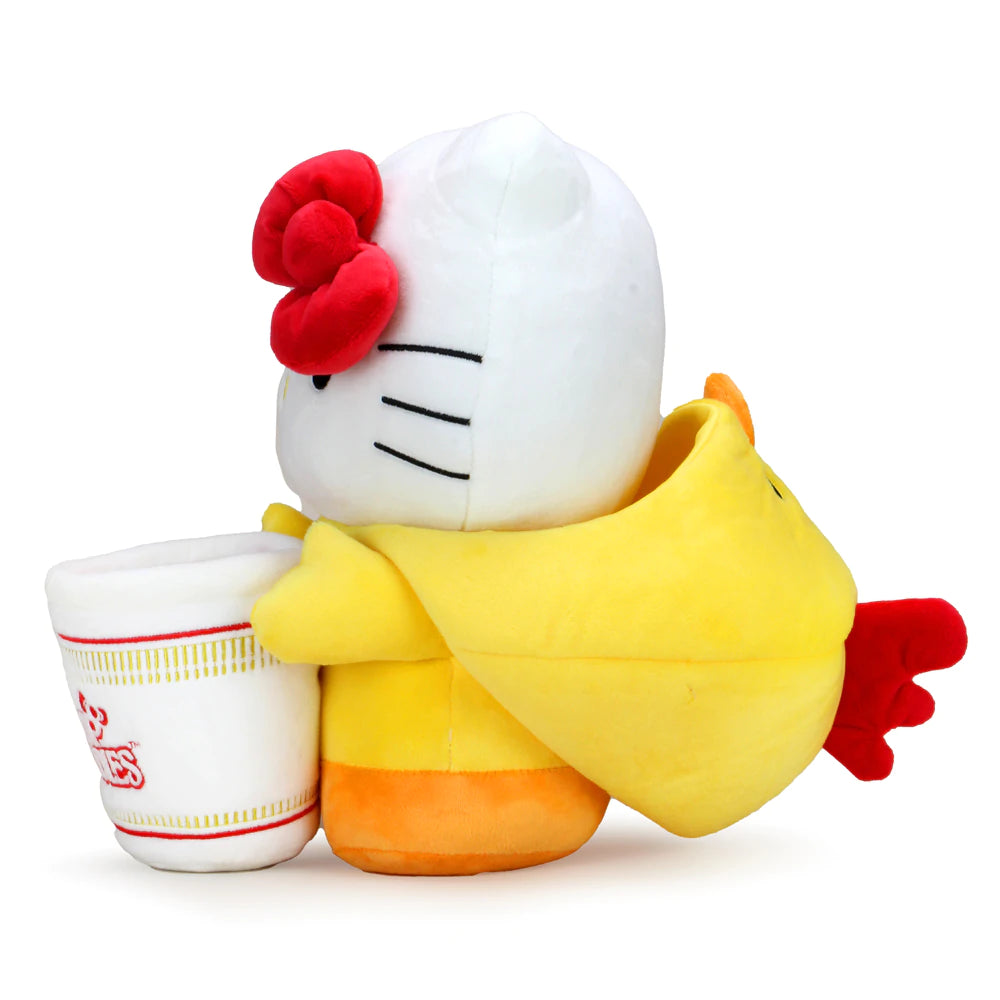 Nissin Cup Noodles x Hello Kitty Chicken Cup Medium Plush