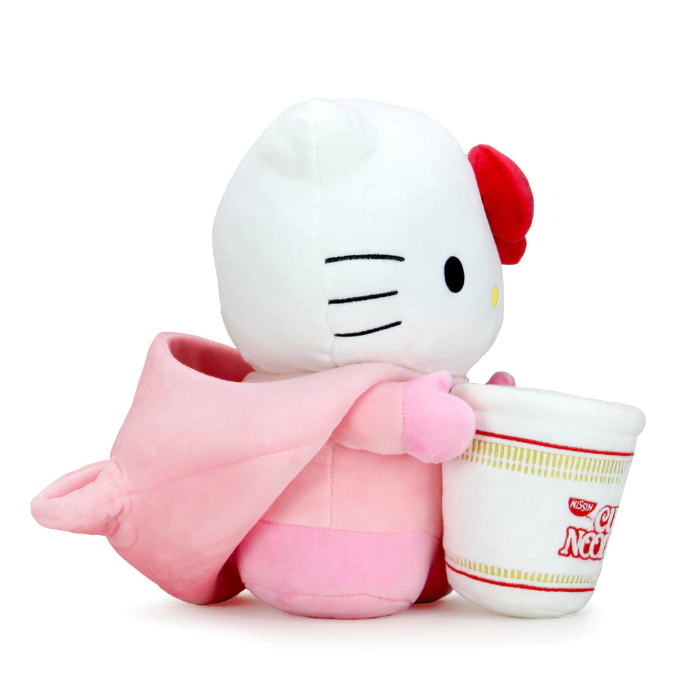 Nissin Cup Noodles x Hello Kitty Pork Cup Medium Plush