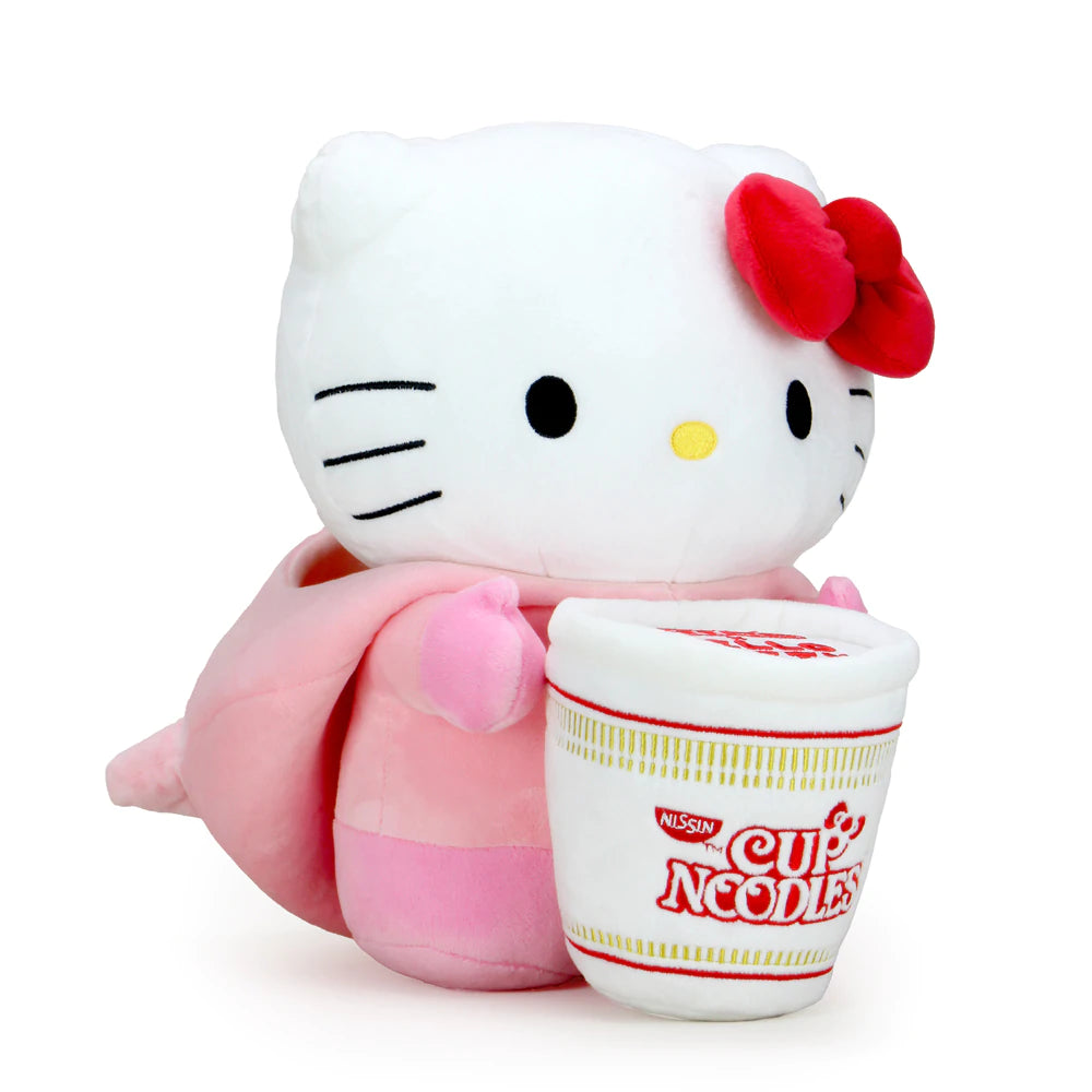 Nissin Cup Noodles x Hello Kitty Pork Cup Medium Plush