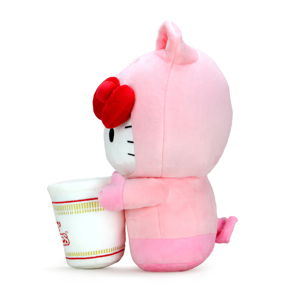 Nissin Cup Noodles x Hello Kitty Pork Cup Medium Plush