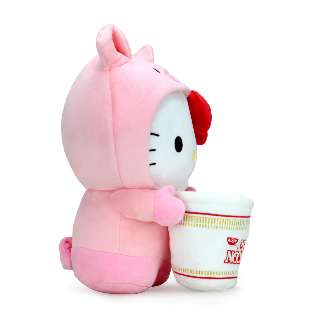 Nissin Cup Noodles x Hello Kitty Pork Cup Medium Plush