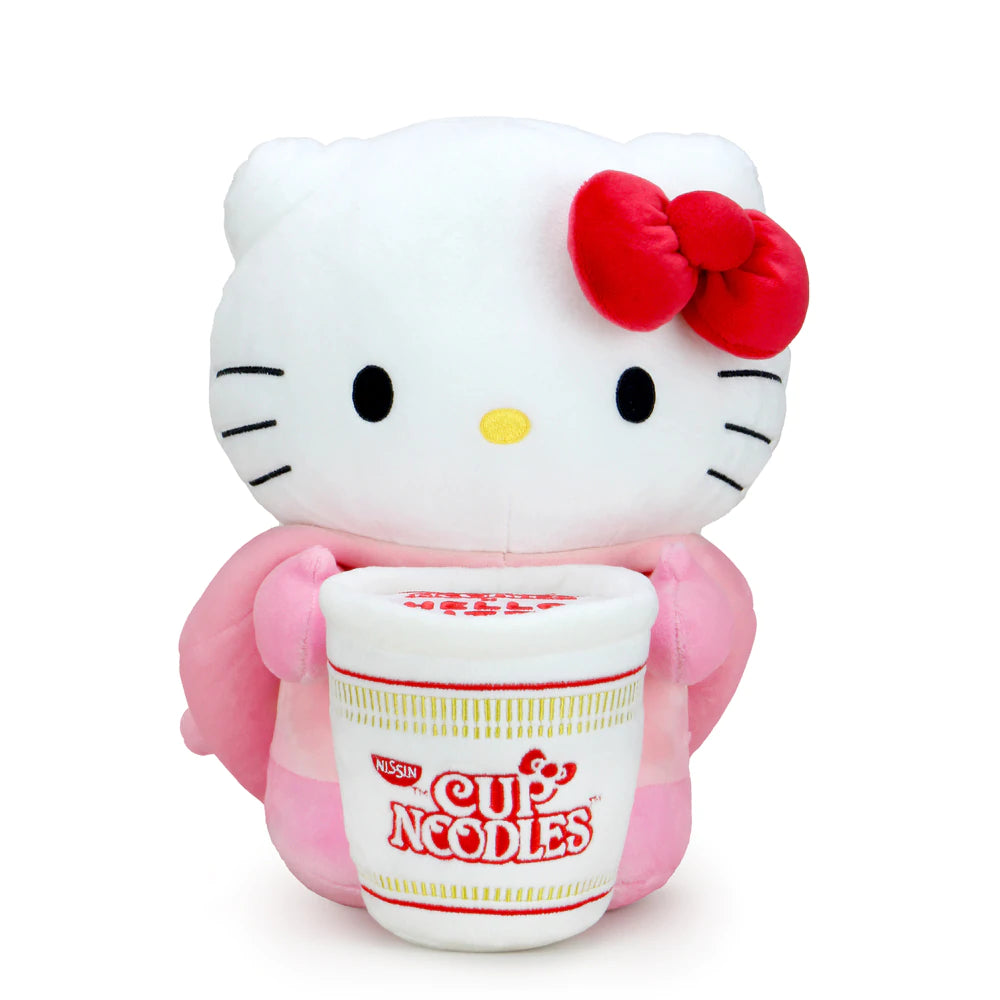 Nissin Cup Noodles x Hello Kitty Pork Cup Medium Plush