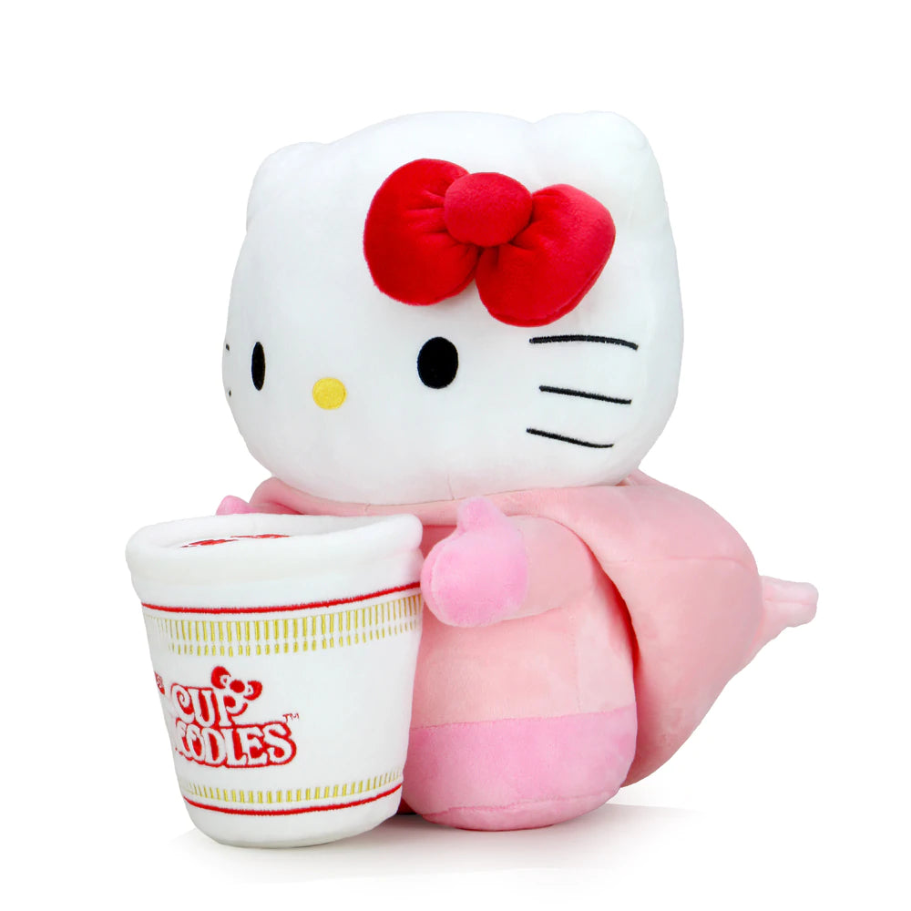Nissin Cup Noodles x Hello Kitty Pork Cup Medium Plush