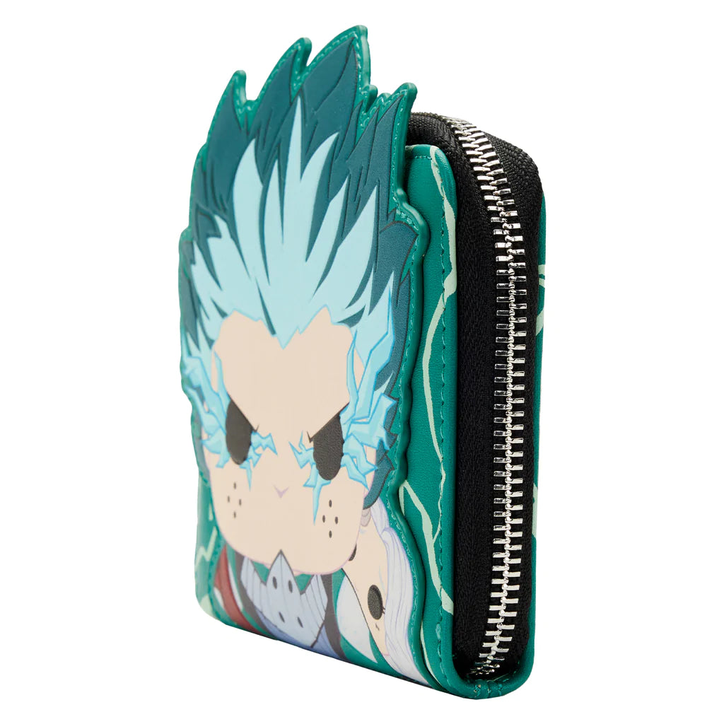 FUNKO POP! BY LOUNGEFLY MY HERO ACADEMIA DEKU INFINITY GLOW COSPLAY WALLET