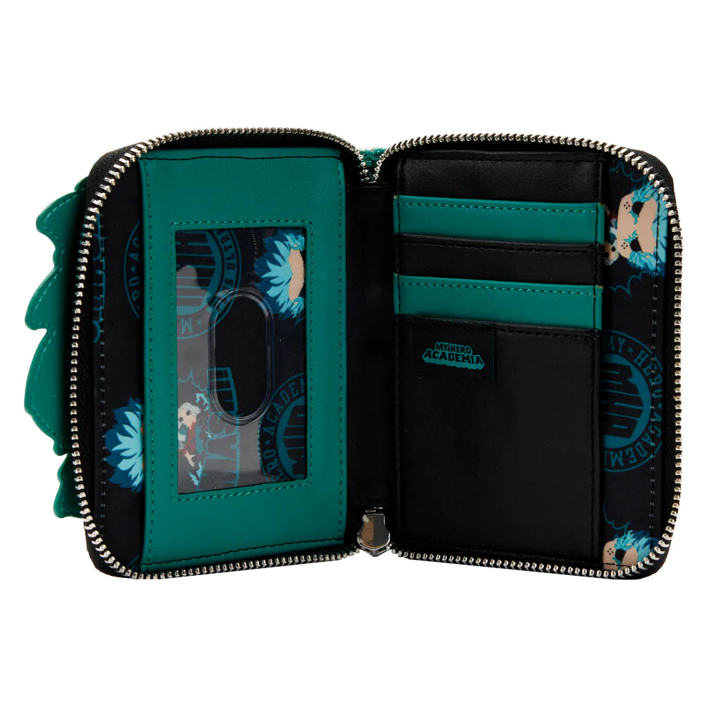 FUNKO POP! BY LOUNGEFLY MY HERO ACADEMIA DEKU INFINITY GLOW COSPLAY WALLET