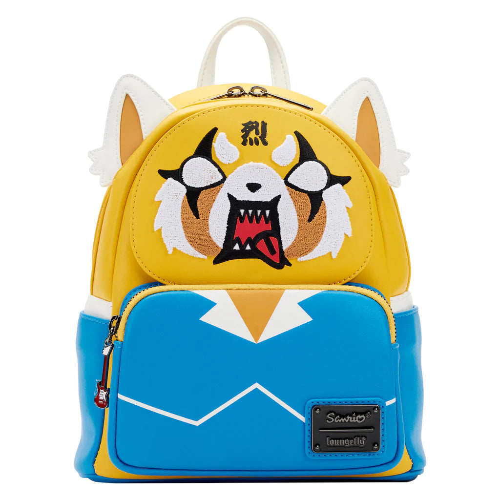 SANRIO AGGRETSUKO TWO-FACE COSPLAY MINI BACKPACK