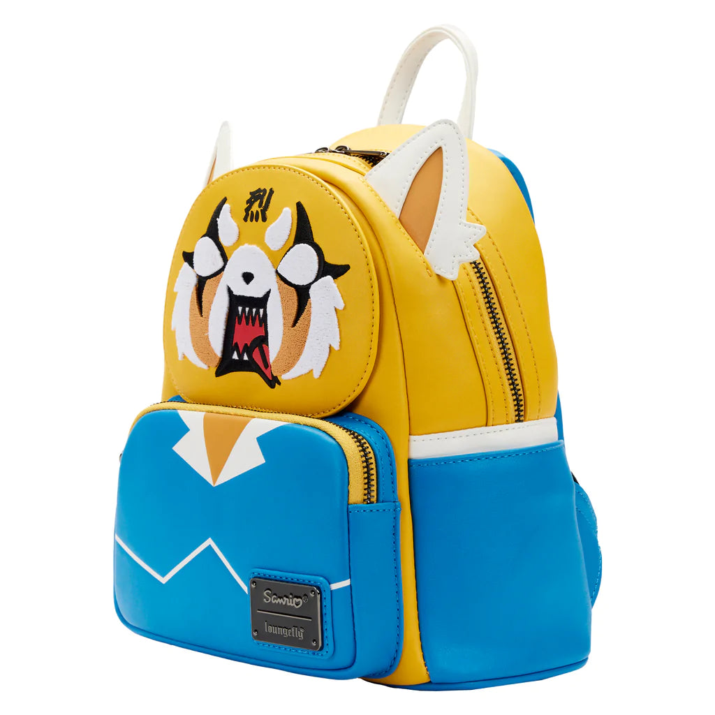 SANRIO AGGRETSUKO TWO-FACE COSPLAY MINI BACKPACK