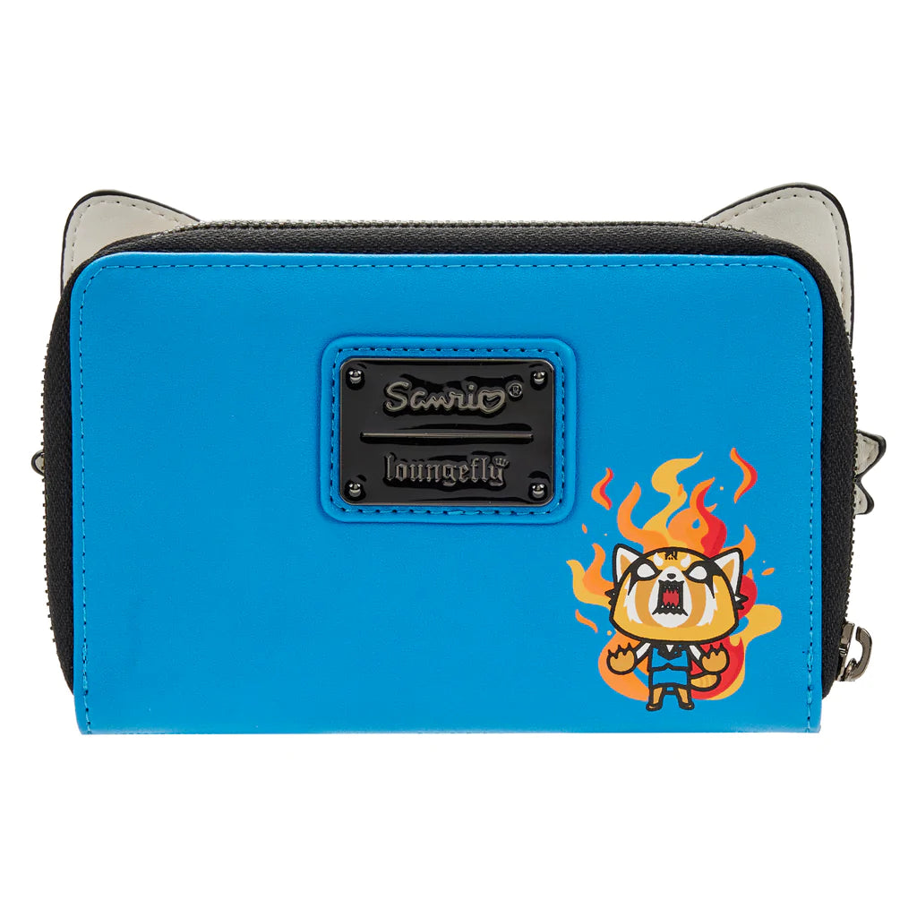 SANRIO AGGRETSUKO COSPLAY ZIP AROUND WALLET