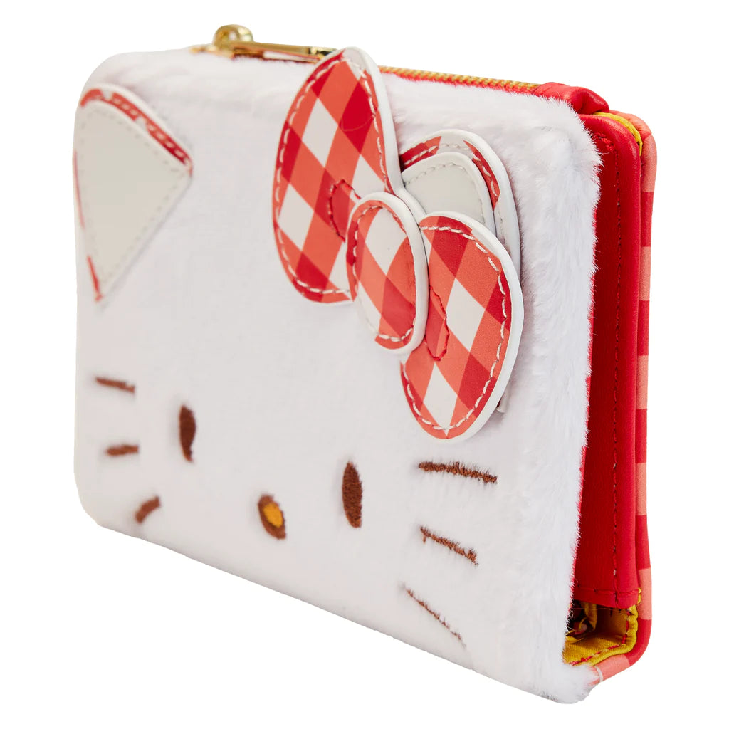 HELLO KITTY GINGHAM COSPLAY FLAP WALLET