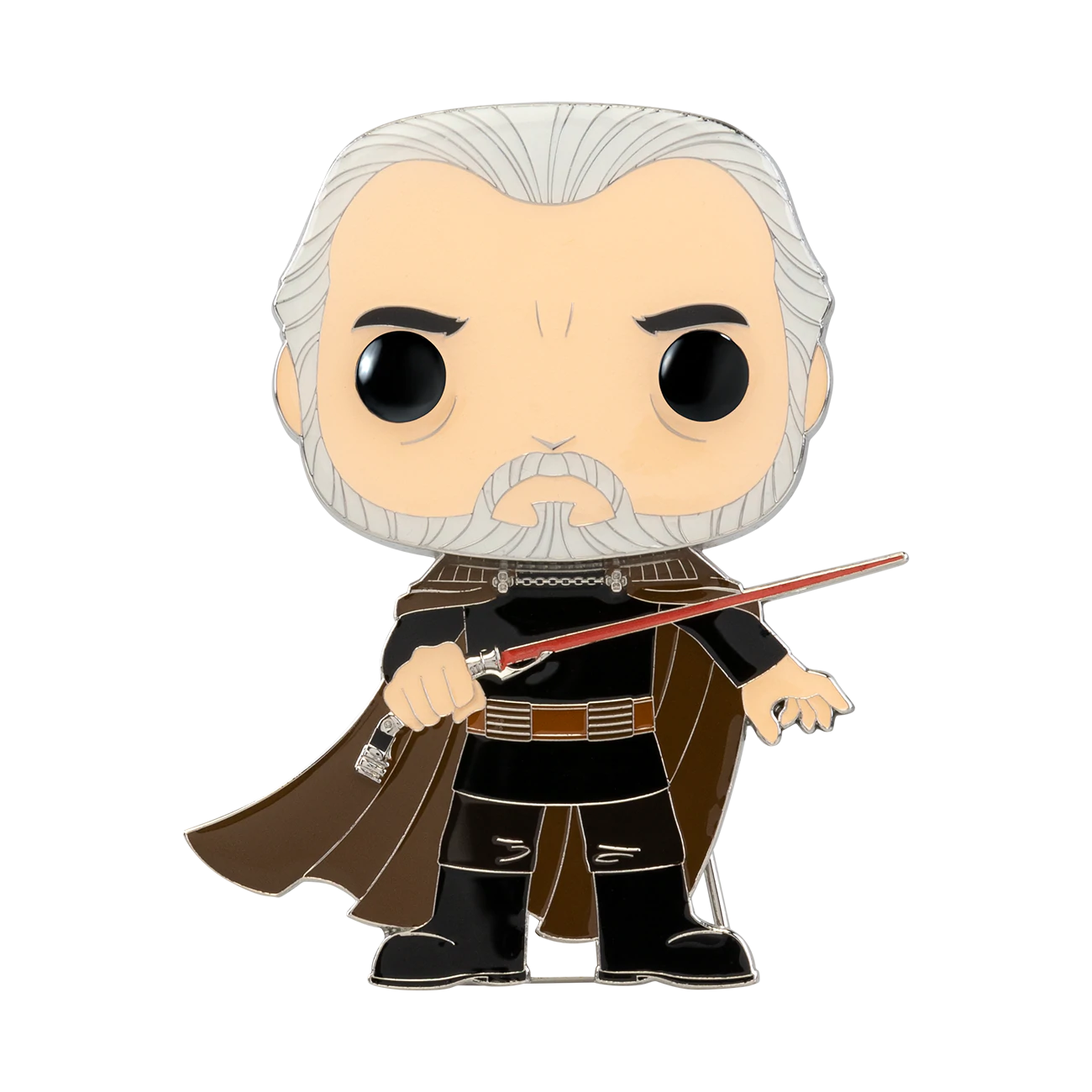STAR WARS - COUNT DOOKU LARGE ENAMEL POP PIN