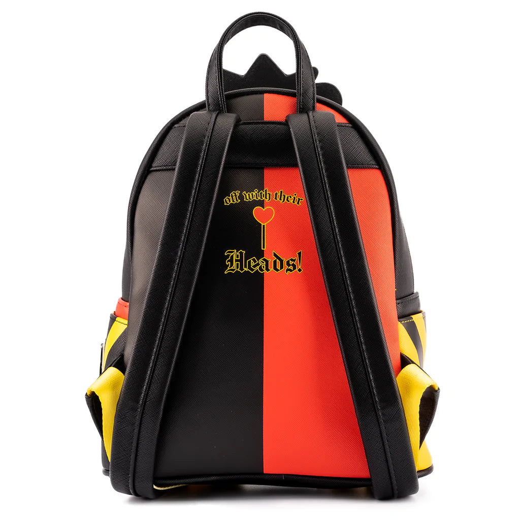 DISNEY VILLAINS SCENE SERIES QUEEN OF HEARTS MINI BACKPACK