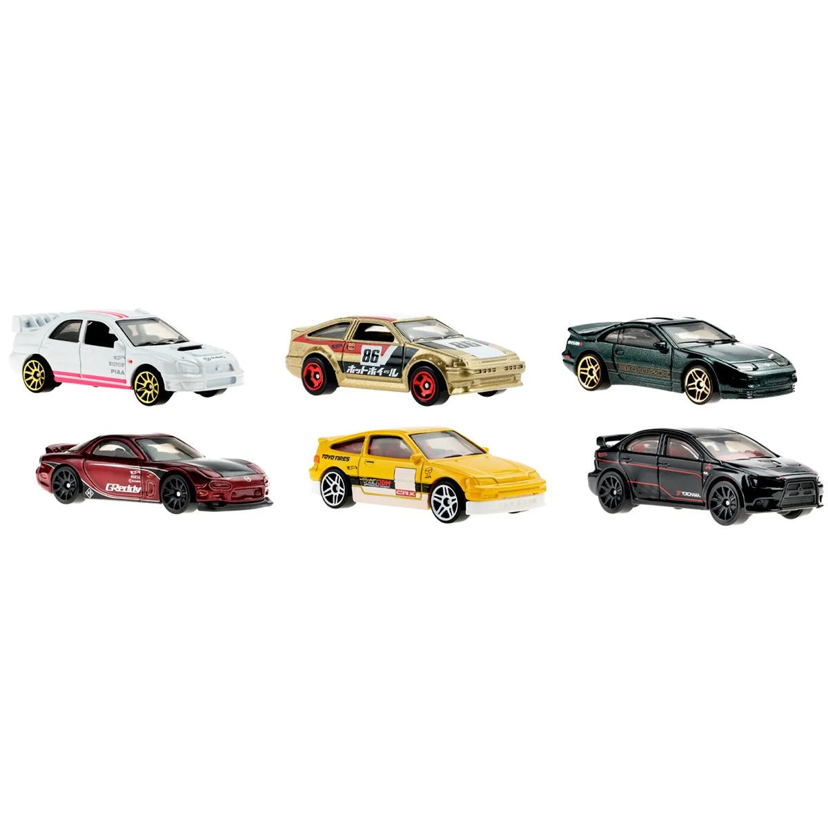HOT WHEELS THEMED VEHICLES 6-PACK