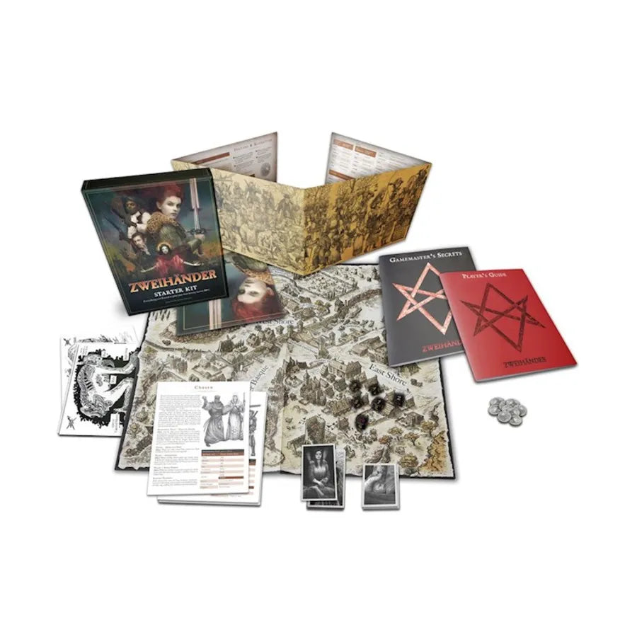ZWEIHANDER: STARTER KIT RPG BOARD GAME