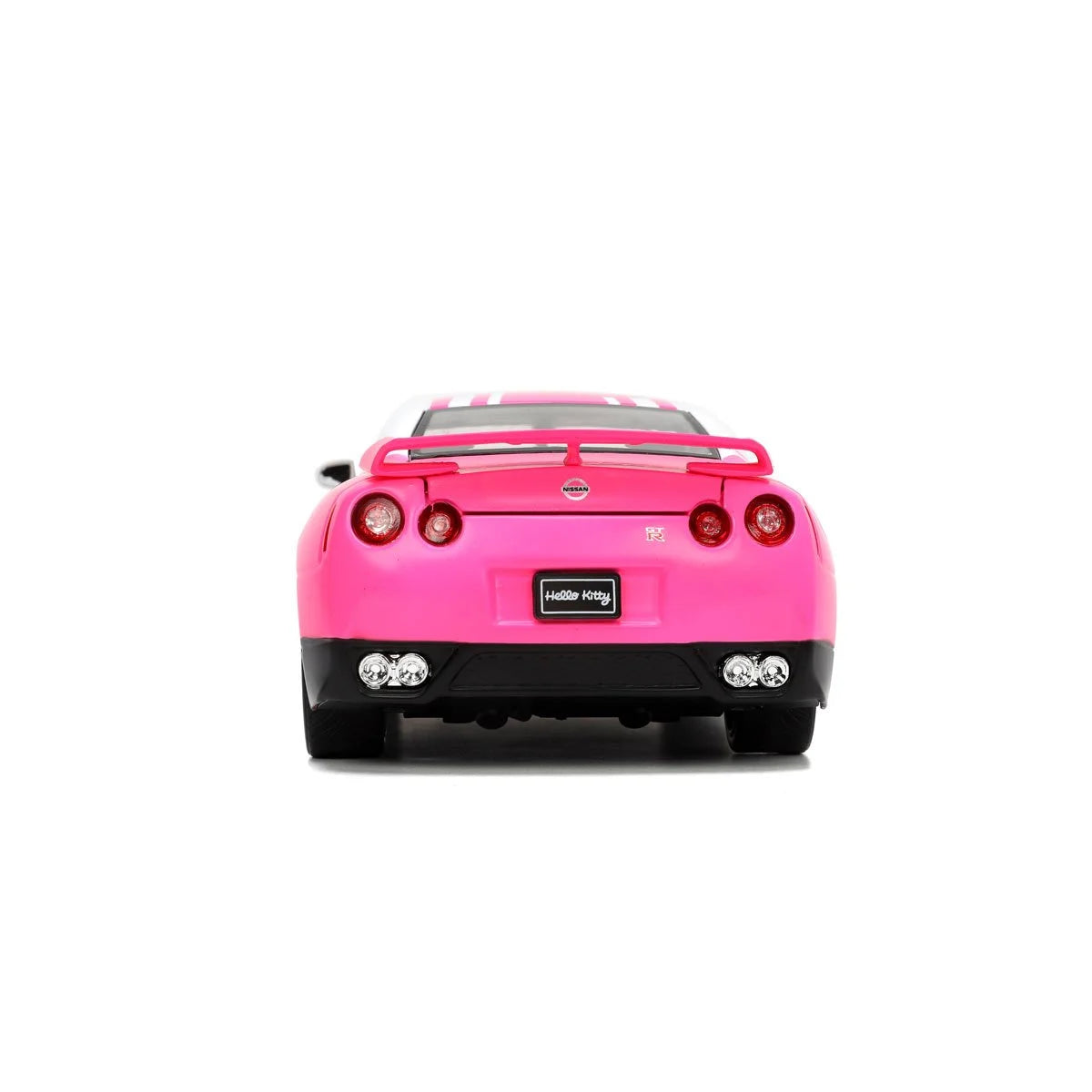 HELLO KITTY TOKYO SPEED 2009 NISSAN GT-R R35 1:24 SCALE DIE-CAST METAL VEHICLE WITH FIGURE
