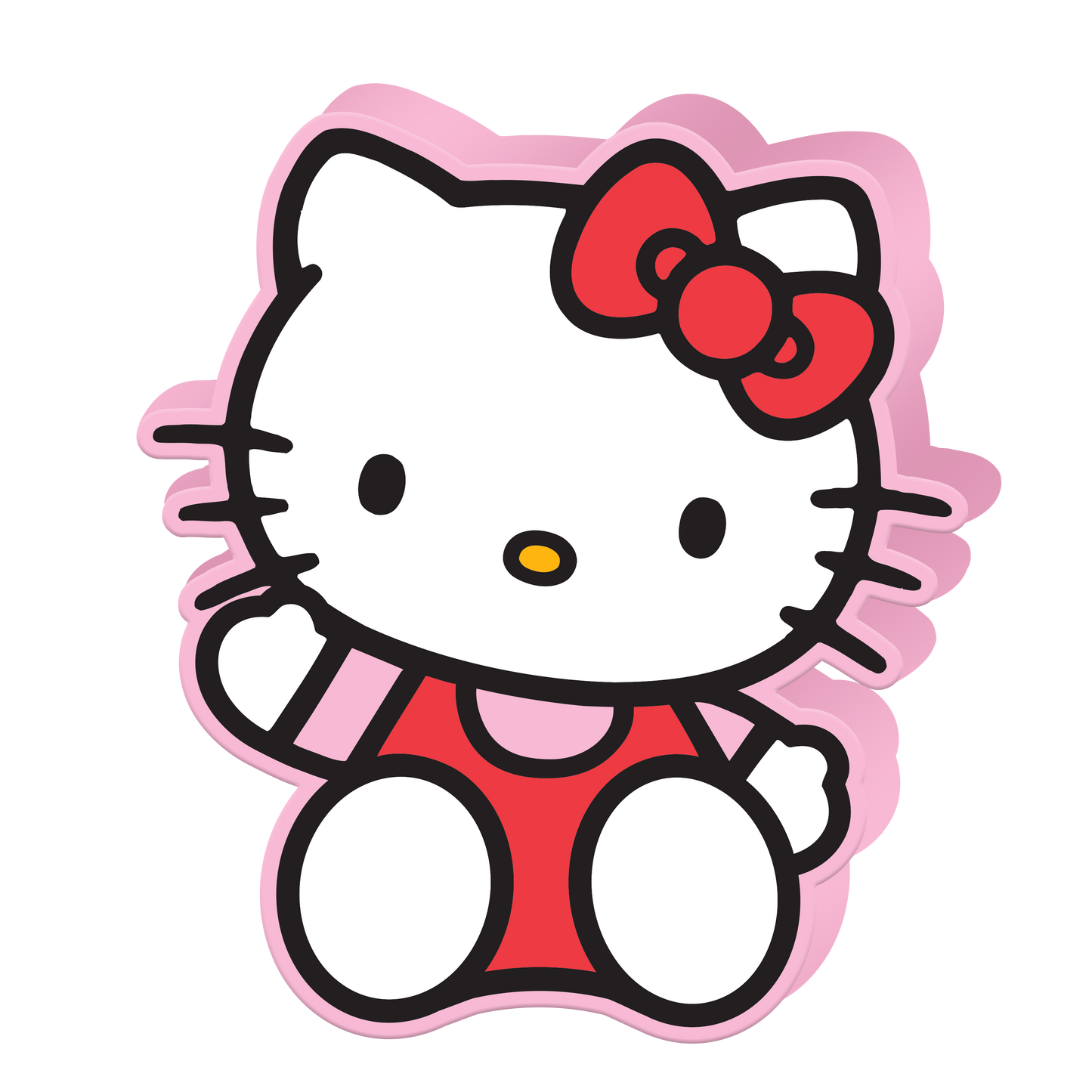 HELLO KITTY DIE CUT BOX SIGN