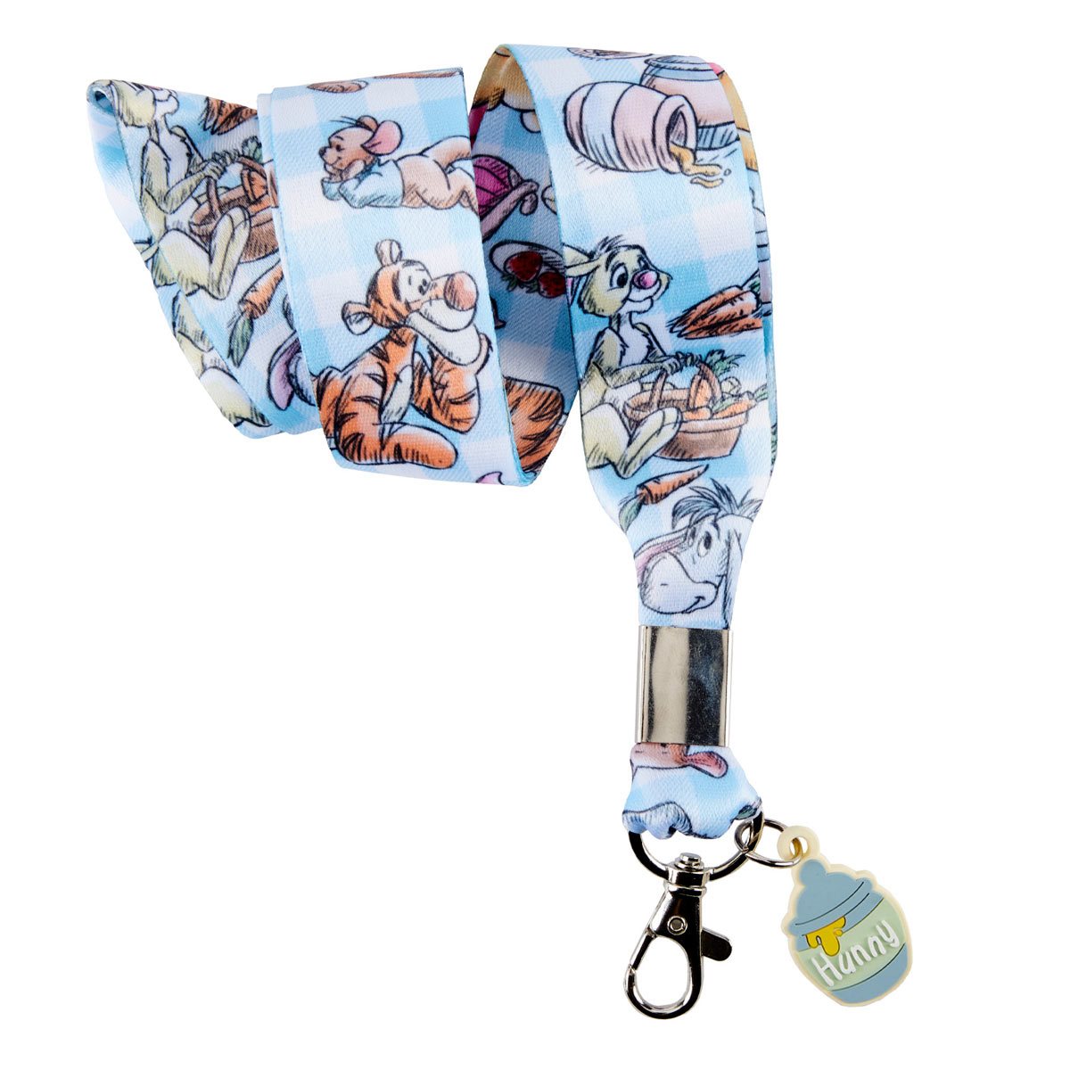 LF DISNEY WINNIE THE POOH PICNIC LANYARD W PU CARDHOLDER