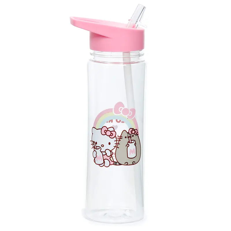 SHATTERPROOF BOTTLE - HELLO KITTY & PUSHEEN THE CAT
