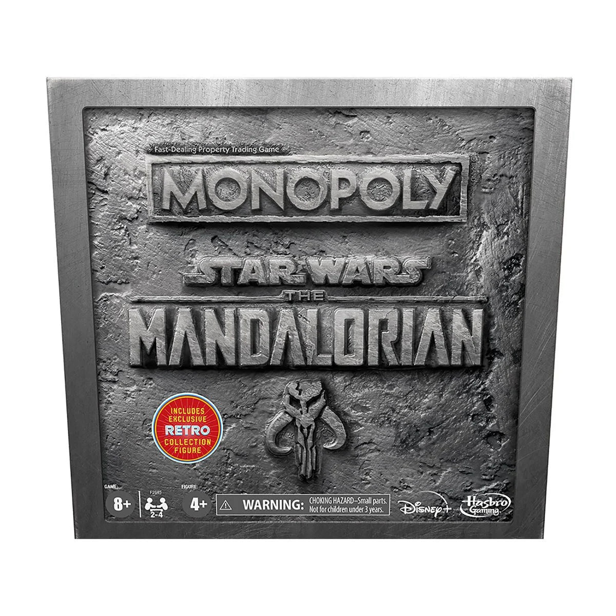 Star Wars The Mandalorian Monopoly Collector's Edition with Retro Remnant Stormtrooper Action Figure