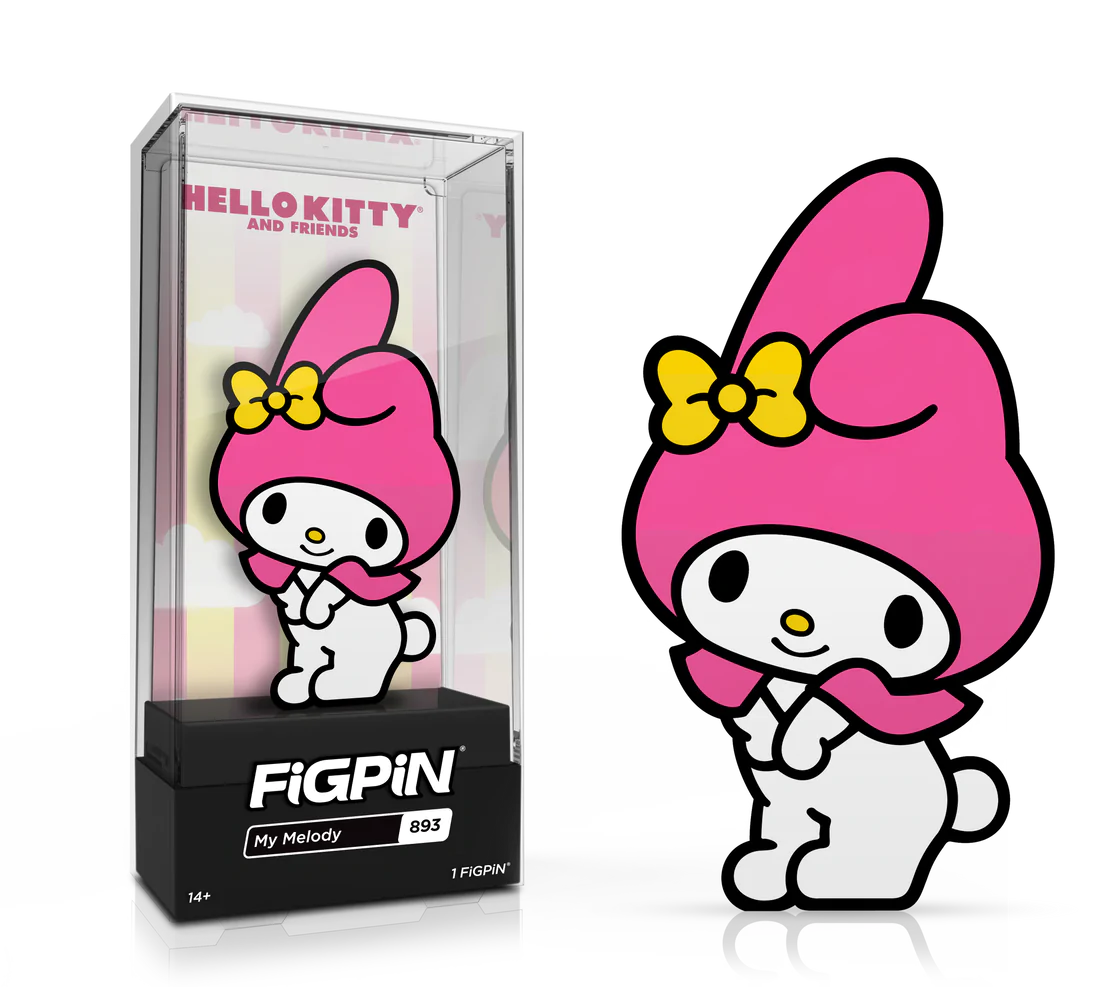 HELLO KITTY AND FRIENDS - MY MELODY 893 FIGPIN